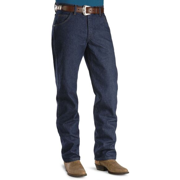 Wrangler Jeans Mens 40x30 Blue 47MWZ Premium Performance Cowboy Cut Regular Fit - Picture 2 of 12